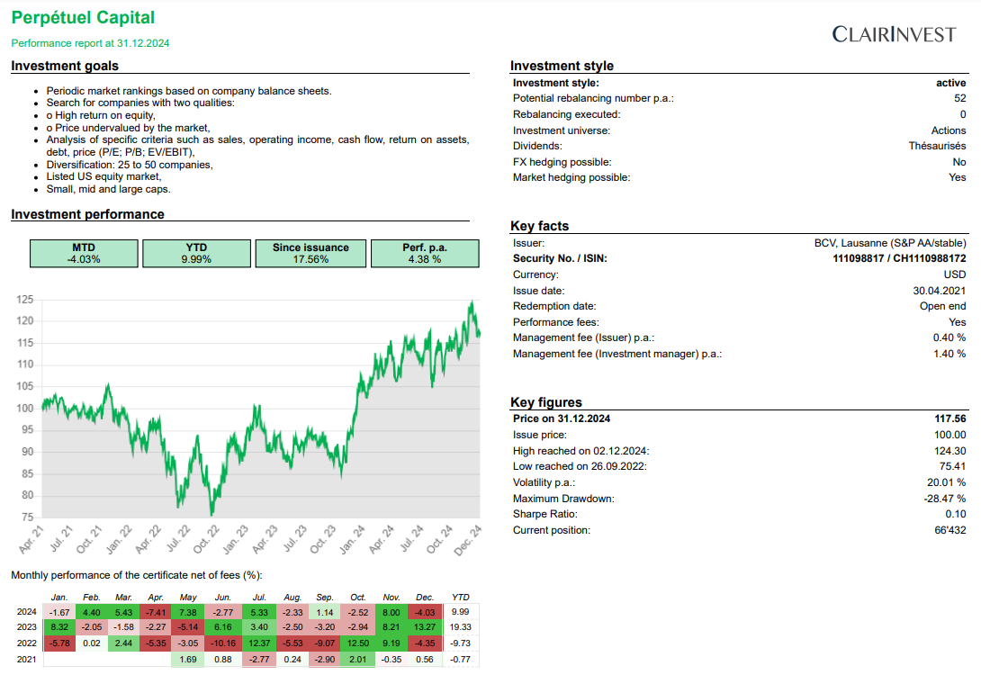 performance perpetuel capital amc